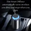 Cordless waterless diffuser designed for car and travel use