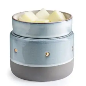Glazed Concrete 2-In-1 Deluxe Fragrance Warmer
