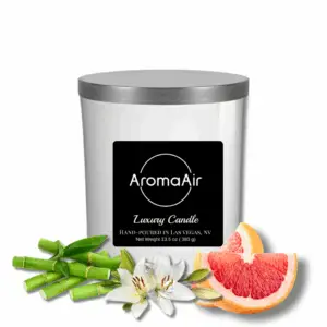 Golden Bamboo Candle inspired by The Luxor Hotel and Casino