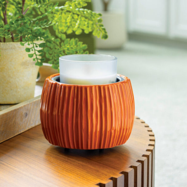 Crock Candle Warmer Harvest Pumpkin - Image 2