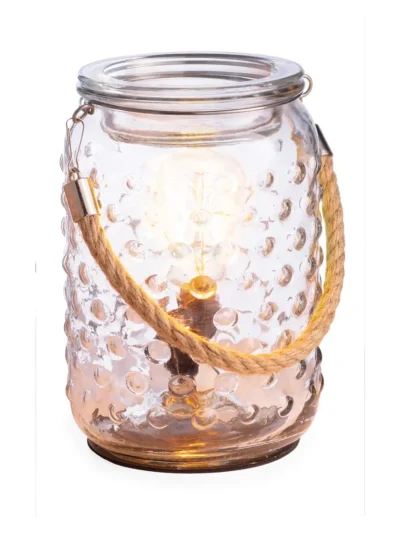 Hobnail Rope Vintage Bulb Illumination Fragrance Warmer