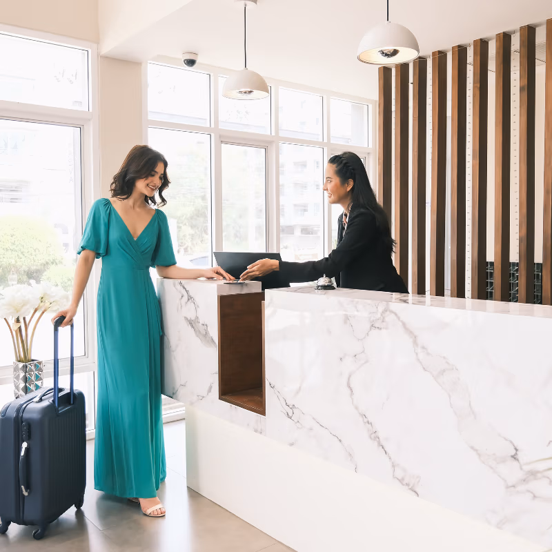 Luxury scent marketing diffuser creating atmosphere in a modern interior