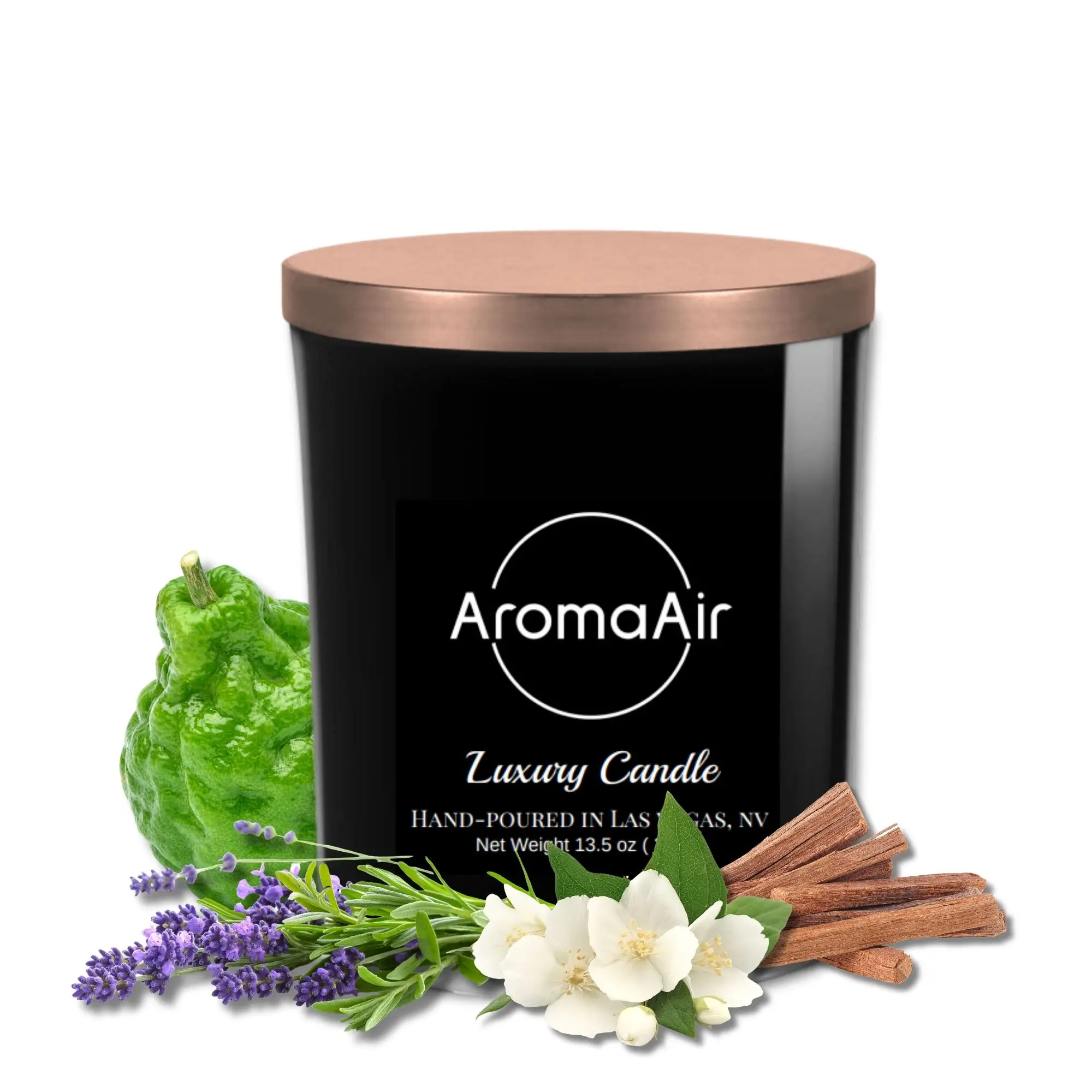 Italian Linen Candle - Image 4