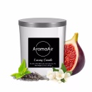 Black Tea & Fig Candle White