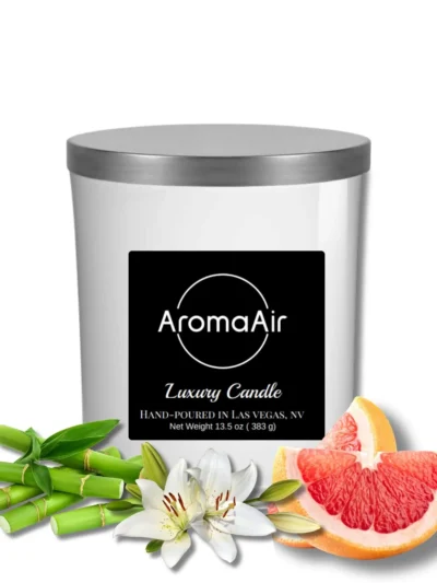 Golden Bamboo Candle