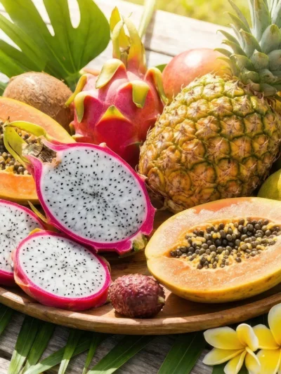 mango scenting fruit bowl