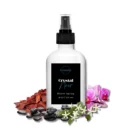 Crystal Noir Room Spray inspired by Shops at Crystals Las Vegas, featuring peach, plum, orchid, amber woods, sandalwood, and vanilla notes.