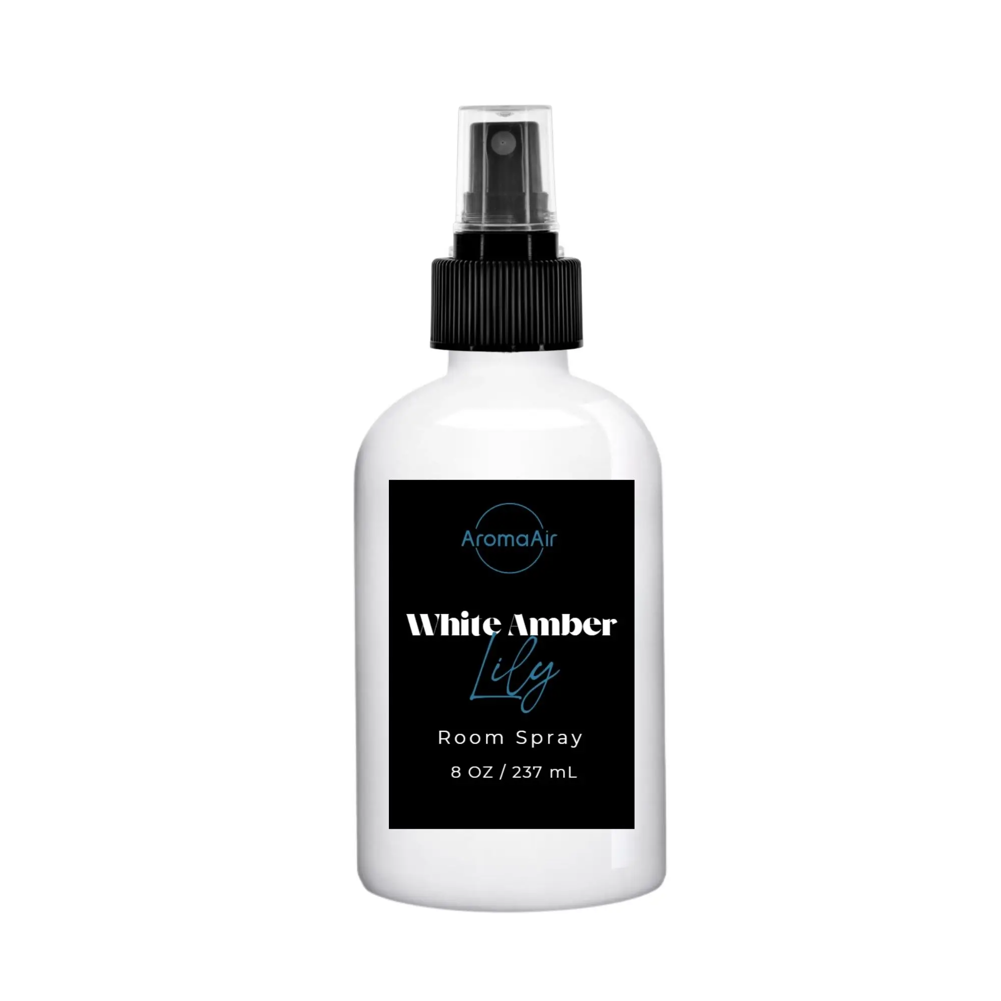 White Amber Lily Room Spray inspired by Wynn Las Vegas, featuring lemon, lily of the valley, lotus, bamboo, musk, and warm amber notes. Plain
